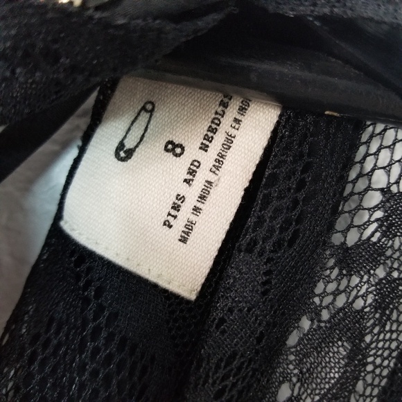 Pins and Needles Midi Dress Embellished Collar - Picture 7 of 8